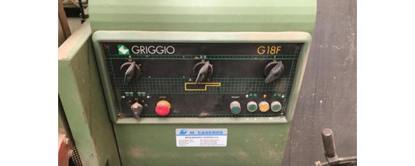 Cepilladora enderezadora de 4 caras GRIGGIO G18 USADA - Imagen 2