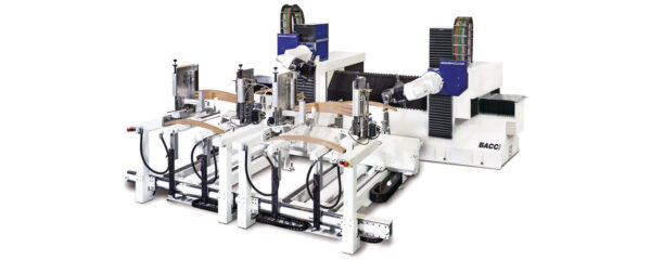 Centro de Trabajo CNC a 6+6  ejes BACCI DOUBLE JET