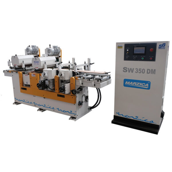 Lijadora Automatica de Molduras a Cepillos MARZICA SW350DM - Imagen 2