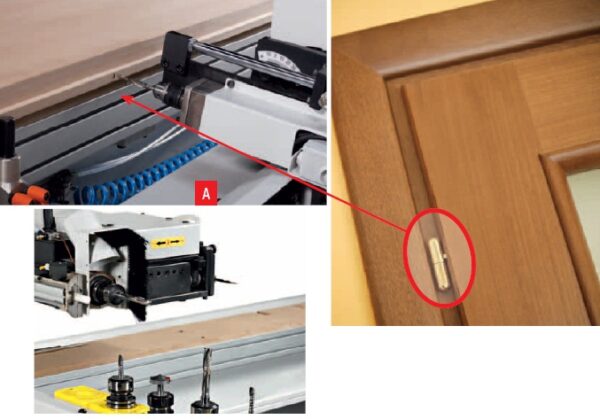 Fresadora de Bisagras y Cerraduras a CNC CENTAURO ALFA - Imagen 5