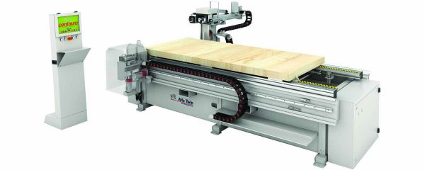 Fresadora de Bisagras y Cerraduras a CNC CENTAURO ALFA TWIN