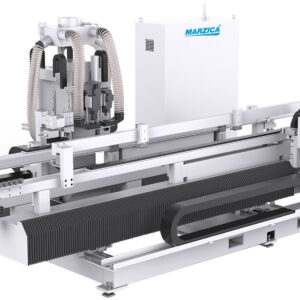 Fresadora de Bisagras y Cerraduras a CNC MARZICA DOORFLEX TWIN