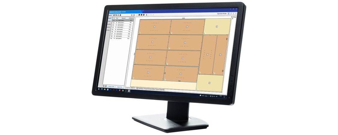 Technology. TV with wide screen on a white background